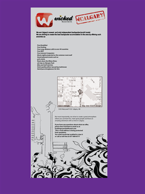 Flyer-Design von citysnib für Wicked Hostels | Design #219023