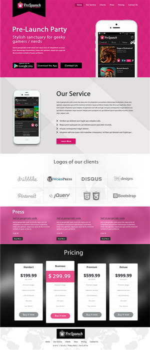 Web Design by sonaldesign for this project | Design #4586977