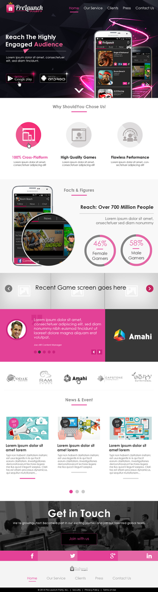 Web Design by Arindam for this project | Design: #4592596