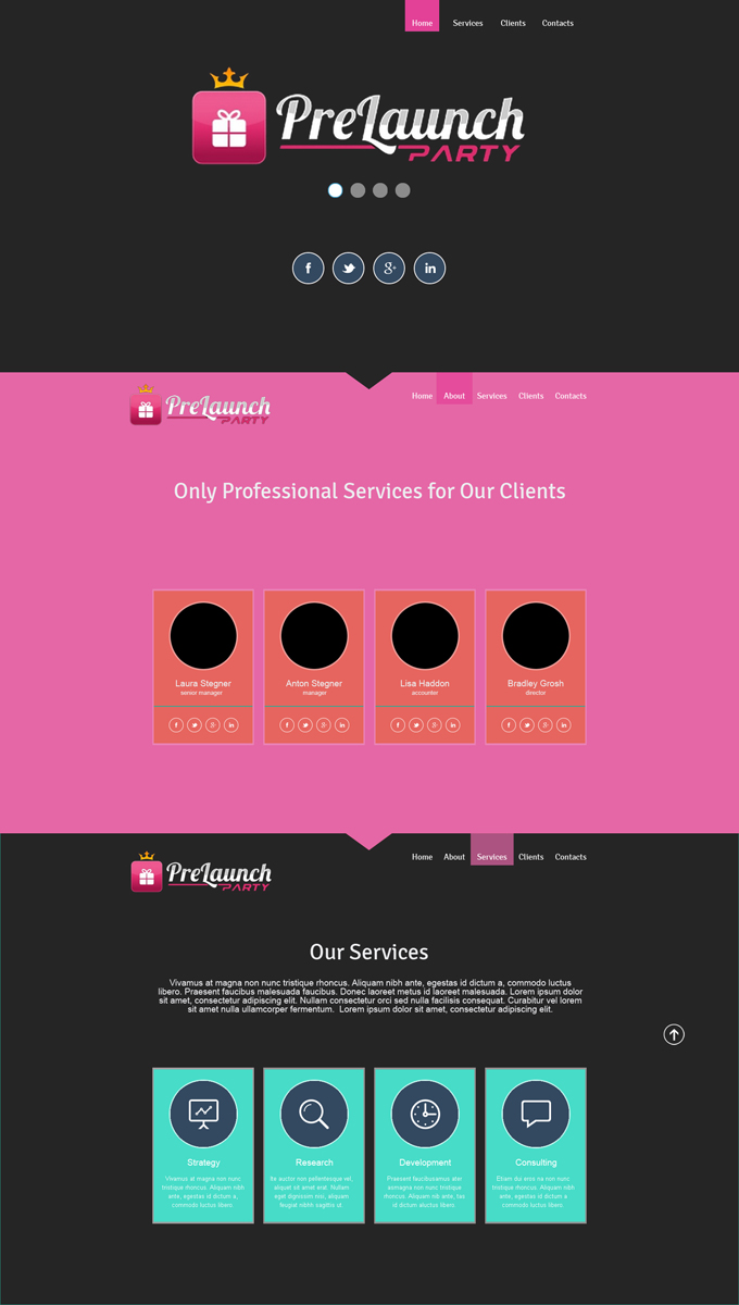 Web Design by Xyper_Design for this project | Design #4582462
