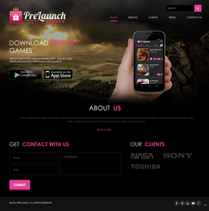 Web Design by pb for this project | Design: #4581841