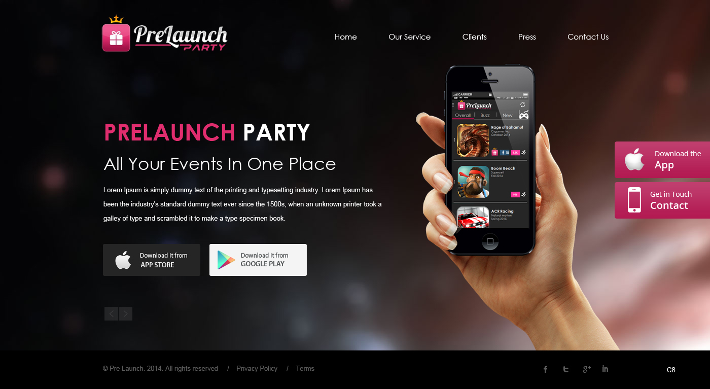 Web Design by pb for this project | Design #4581844