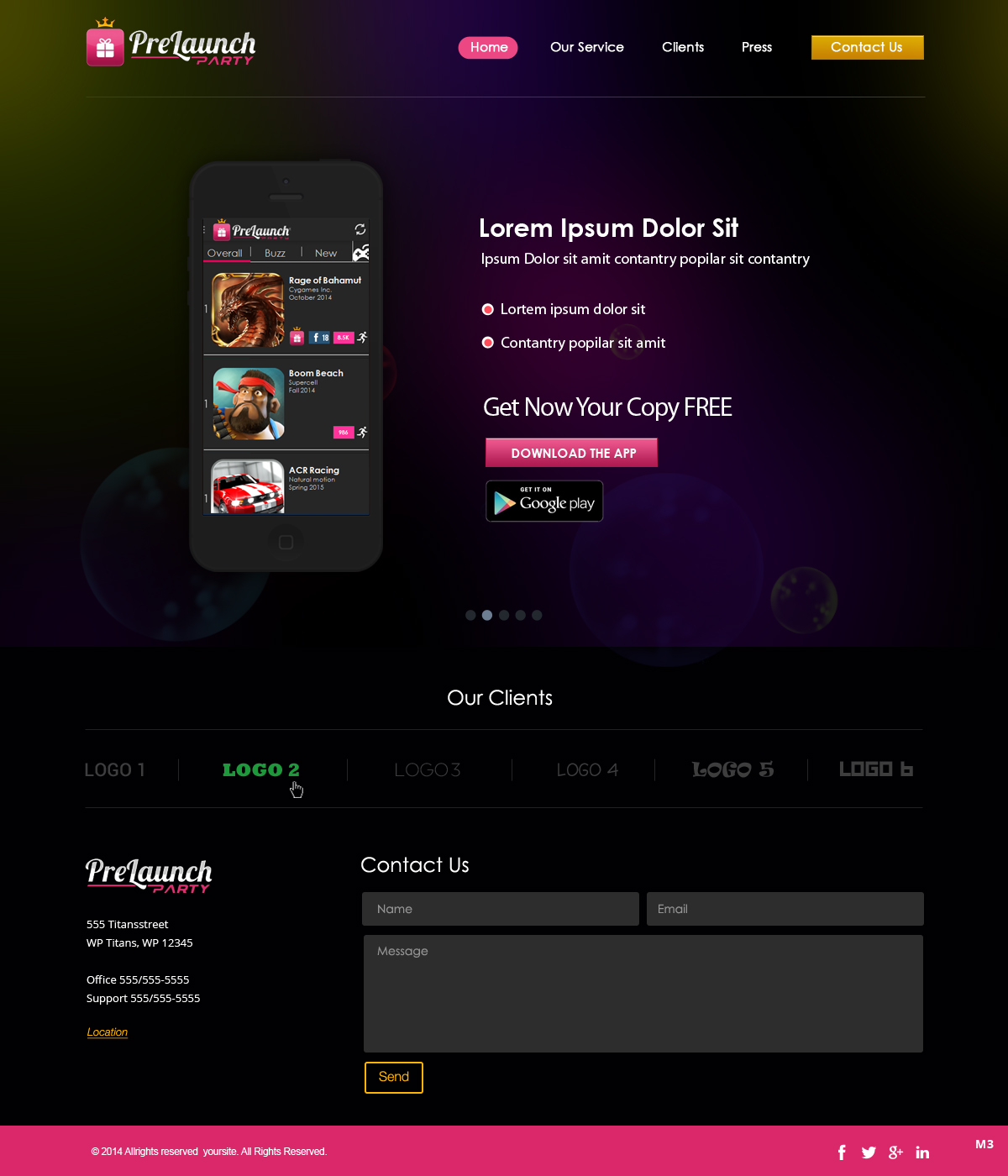 Web Design by pb for this project | Design #4581852