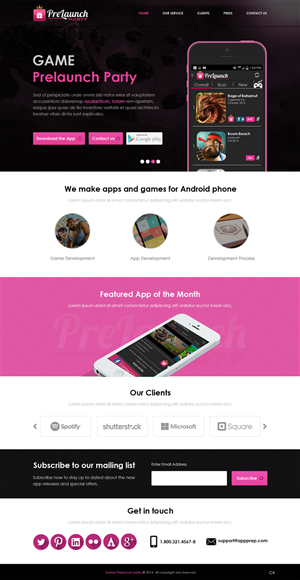 Web Design by pb for this project | Design: #4581865