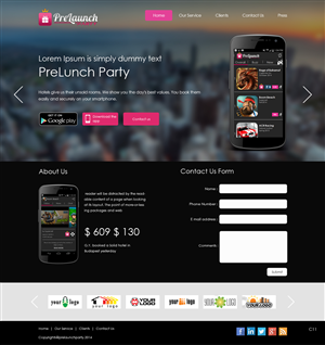 Web Design by pb for this project | Design: #4581871