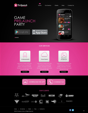 Web Design by pb for this project | Design: #4588420