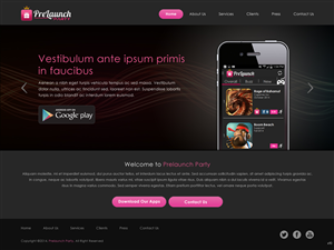 Web Design by pb for this project | Design #4588421