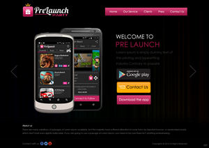 Web Design by pb for this project | Design: #4588430