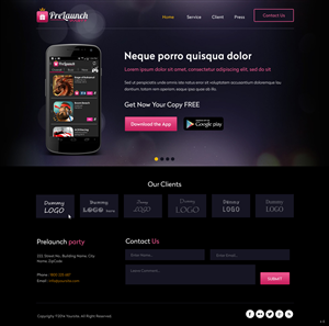 Web Design by pb for this project | Design: #4588434
