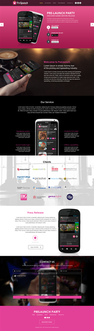 Web Design by Black Stallions Impressive Solutions for this project | Design #4605602