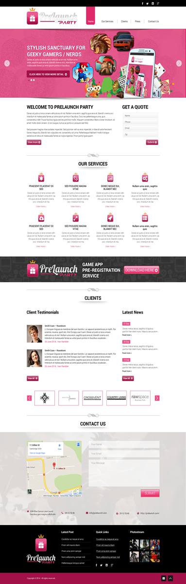 Web Design by Behriatech for this project | Design #4592387