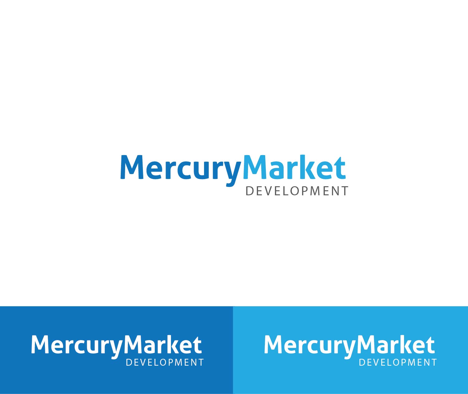Diseño de Logo por TechWise para Mercury Market Development | Diseño #4539190
