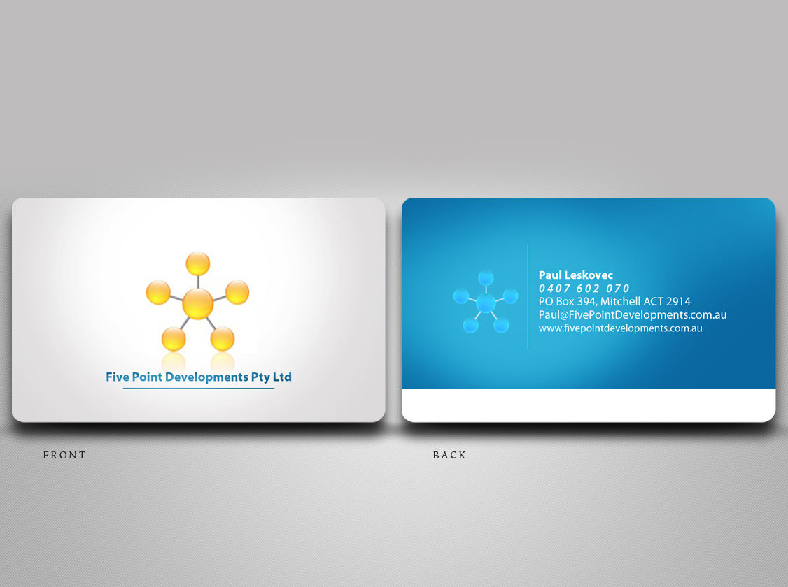 Business Card Design by disign for this project | Design #209508