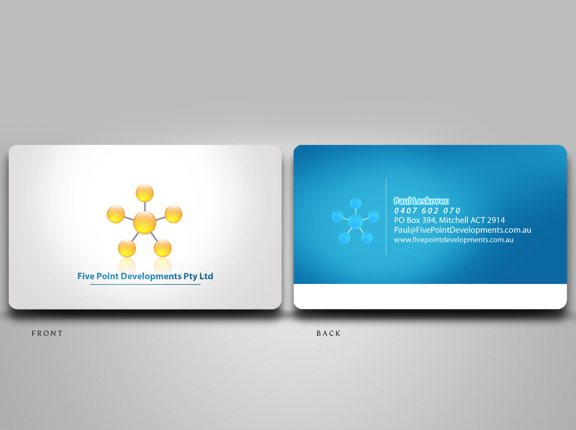 Business Card Design by disign for this project | Design #209509