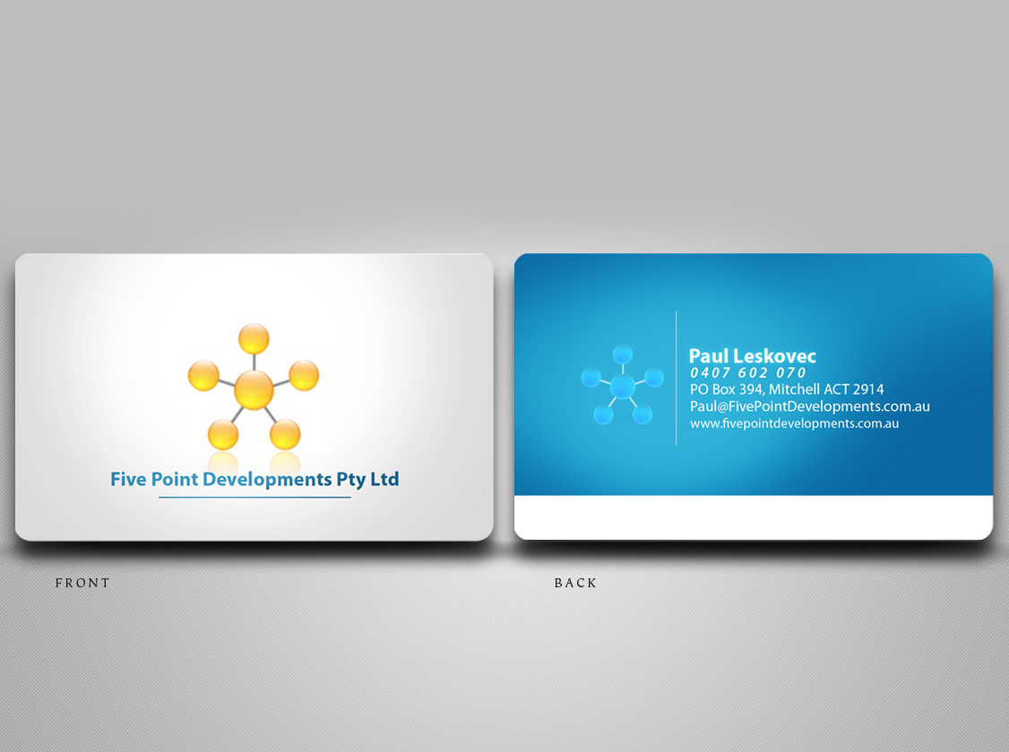 Business Card Design by disign for this project | Design #210288
