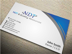 Business Card Design by szabist for this project | Design: #4478378