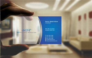 Business Card Design by szabist for this project | Design: #4478379