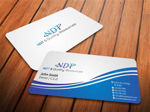 Business Card Design by szabist for this project | Design: #4478383