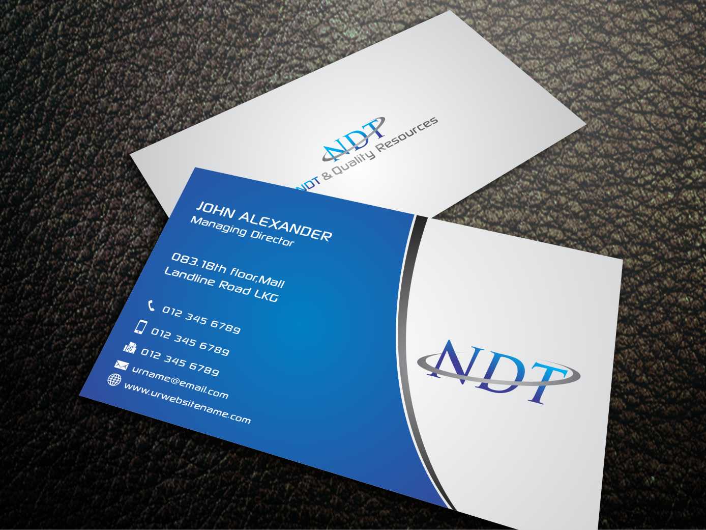 Business Card Design by szabist for this project | Design #4478388