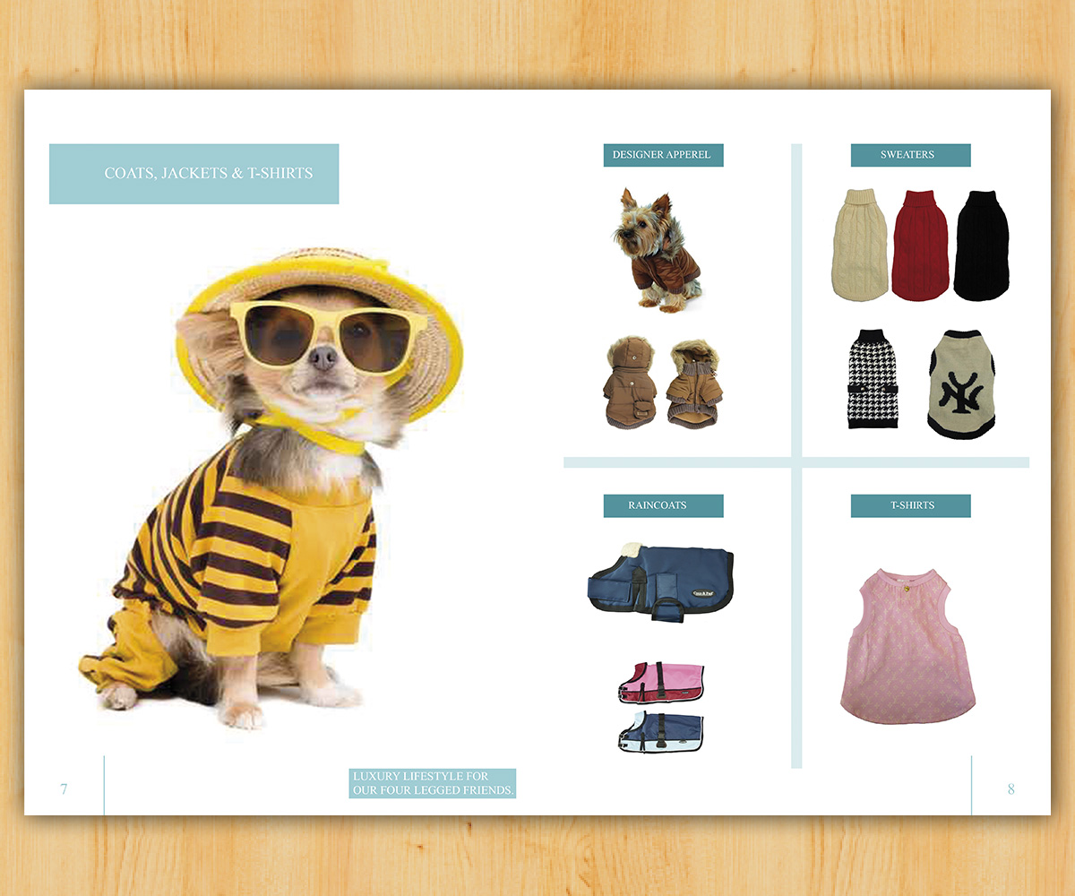 Pet Catalogue Design for a Company by Ivansan Design 1292341