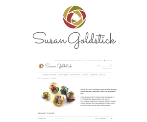 Susan Goldstick | Logo-Design von ZETA