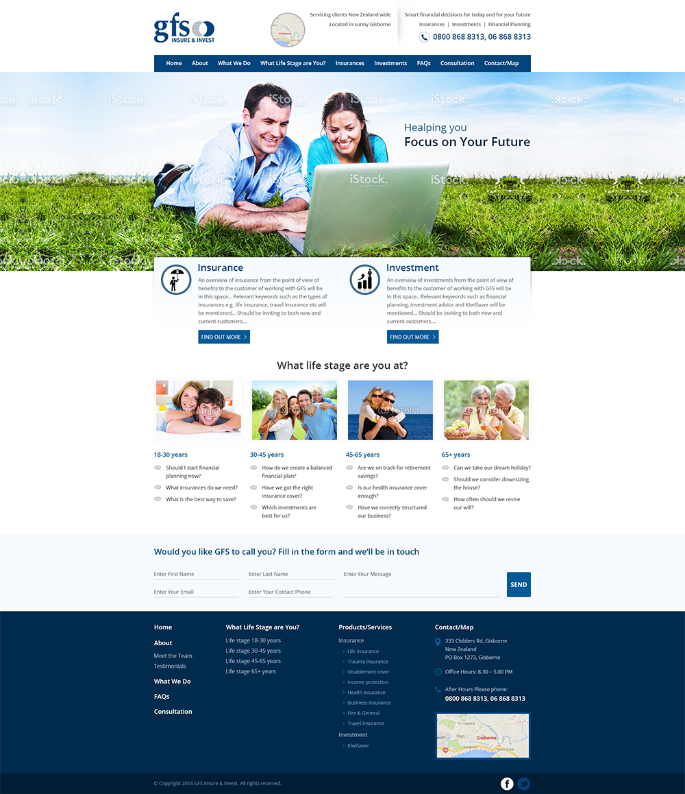 Web Design by Mayank Patel for Web Genius | Design #4481147