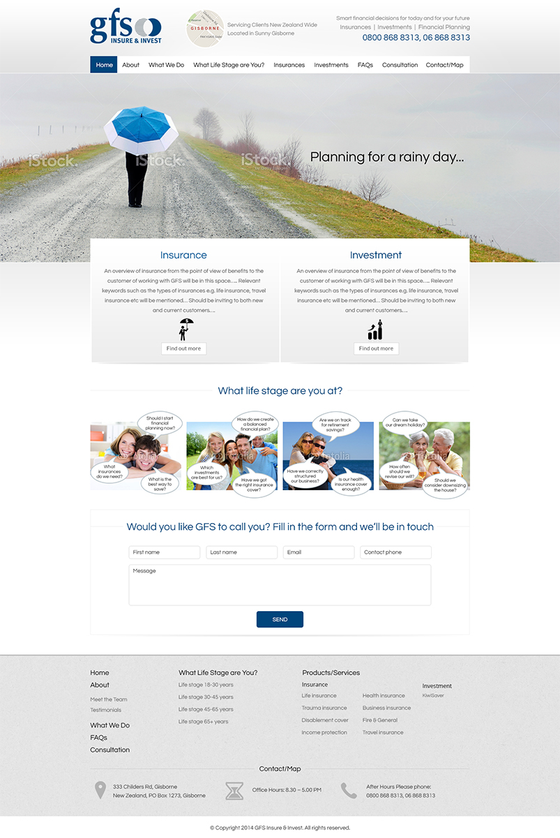 Web Design by Mayank Patel for Web Genius | Design #4493238