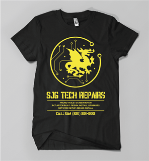 for my phone and computer repair company | T-Shirt-Design von Kburks
