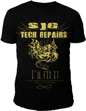 for my phone and computer repair company | T-Shirt-Design von BABLEO