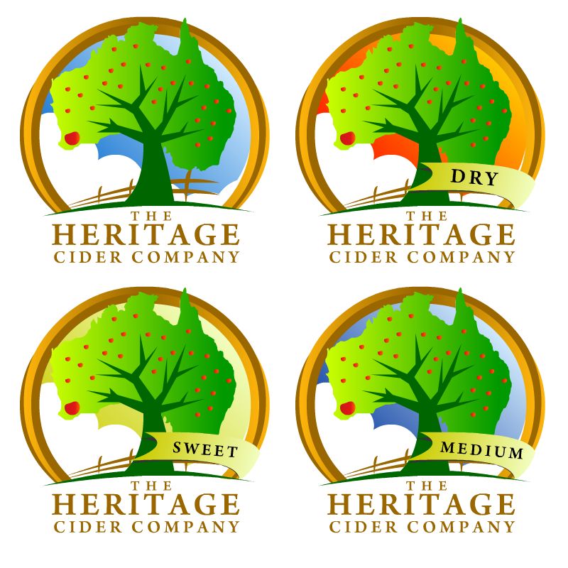 Logo Design by povin for Heritage Cider Company | Design #1284651