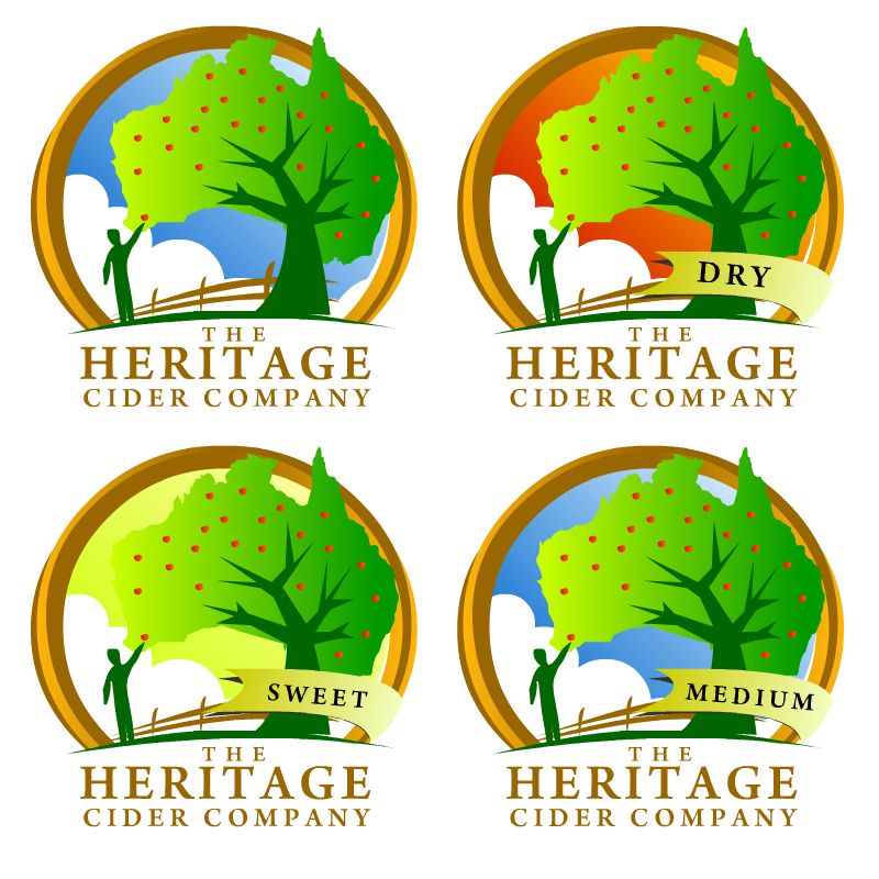 Logo Design by povin for Heritage Cider Company | Design #1284655