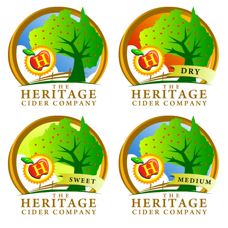 Logo Design by povin for Heritage Cider Company | Design #1284658