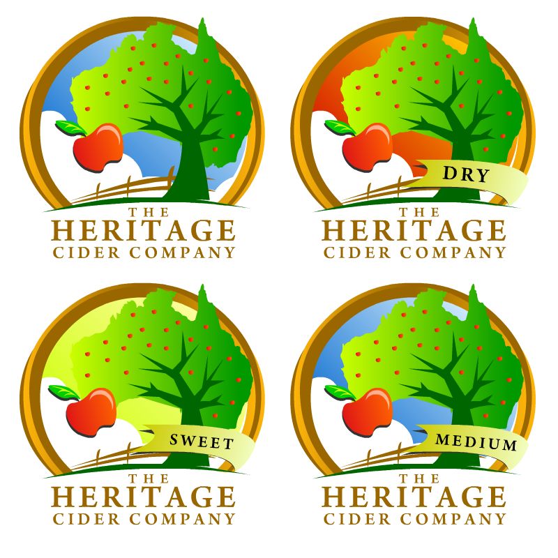 Logo Design by povin for Heritage Cider Company | Design #1284661