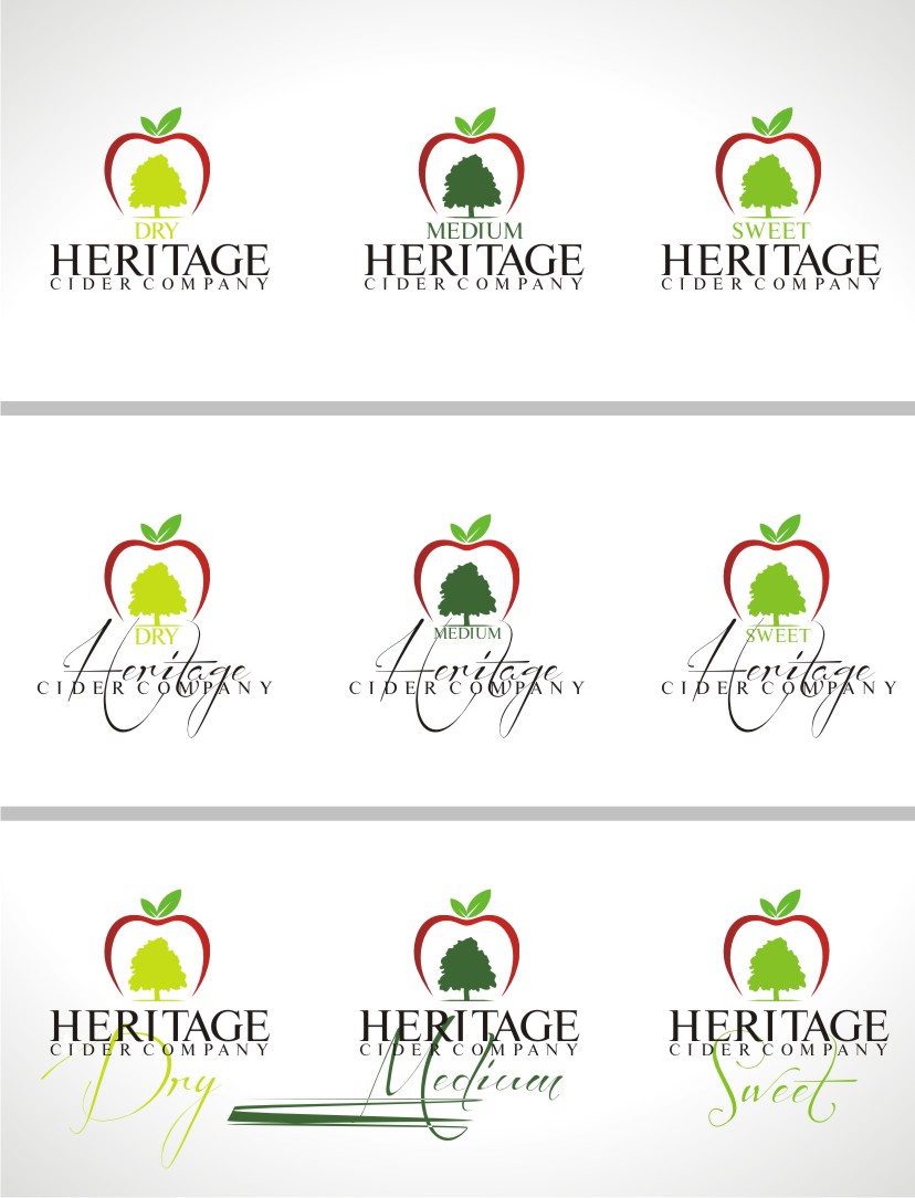 Logo Design by gray mind for Heritage Cider Company | Design #1276143