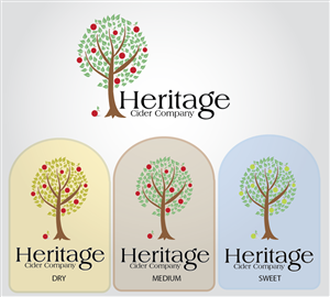 Logo-Design von LDP30 für Heritage Cider Company | Design #1271830