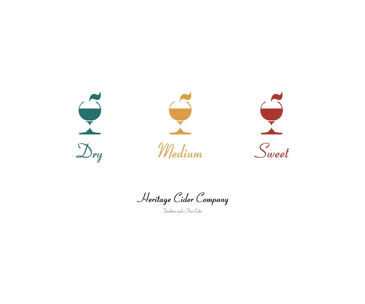 Logo Design by Rodrigo Porfiro for Heritage Cider Company | Design #1275303