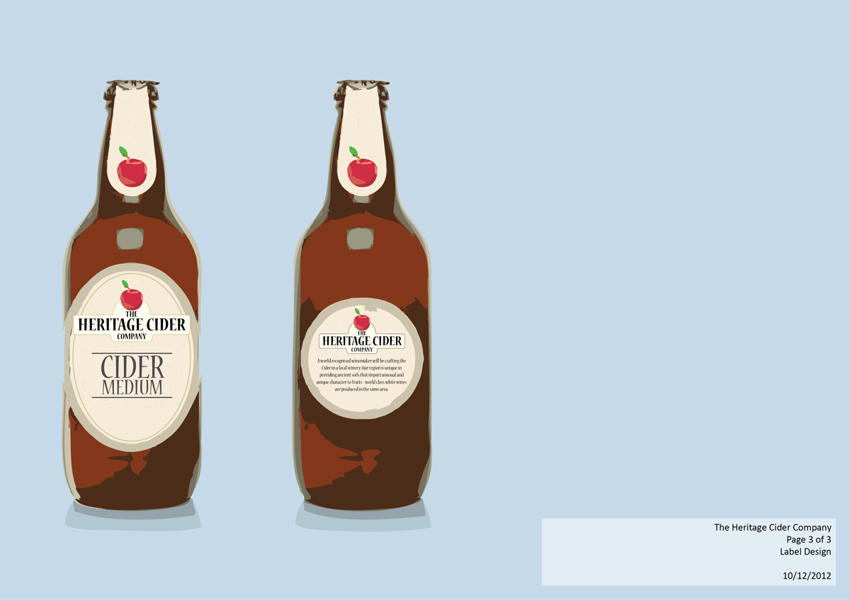 Logo Design by Harry Wilson for Heritage Cider Company | Design #1274927