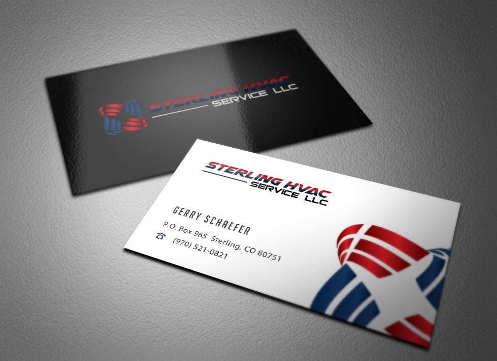 Design de Carte de Visite par Eggo May P pour Sterling HVAC Service LLC | Design #4506890