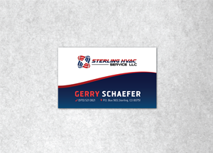 Business Card Design by TALIA for Sterling HVAC Service LLC | Design: #4497081