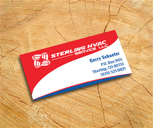 Business Card Design by sr4gik for Sterling HVAC Service LLC | Design: #4523731