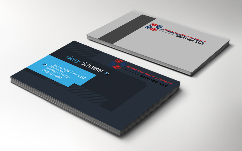 Design de Carte de Visite par adnanrezaansari pour Sterling HVAC Service LLC | Design #4512397