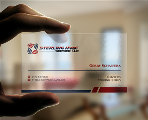 Business Card Design by WebixBD for Sterling HVAC Service LLC | Design: #4496807