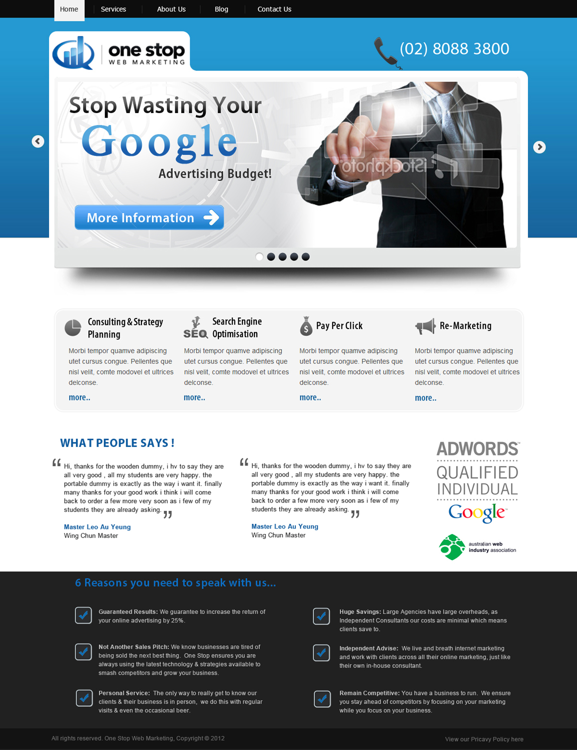 Diseño Wordpress por webxvision para este proyecto | Diseño #1309029