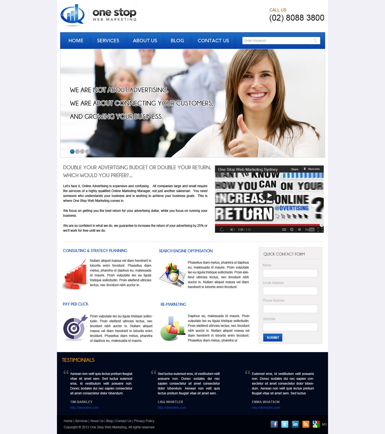 Wordpress Design by pb for this project | Design #1275669