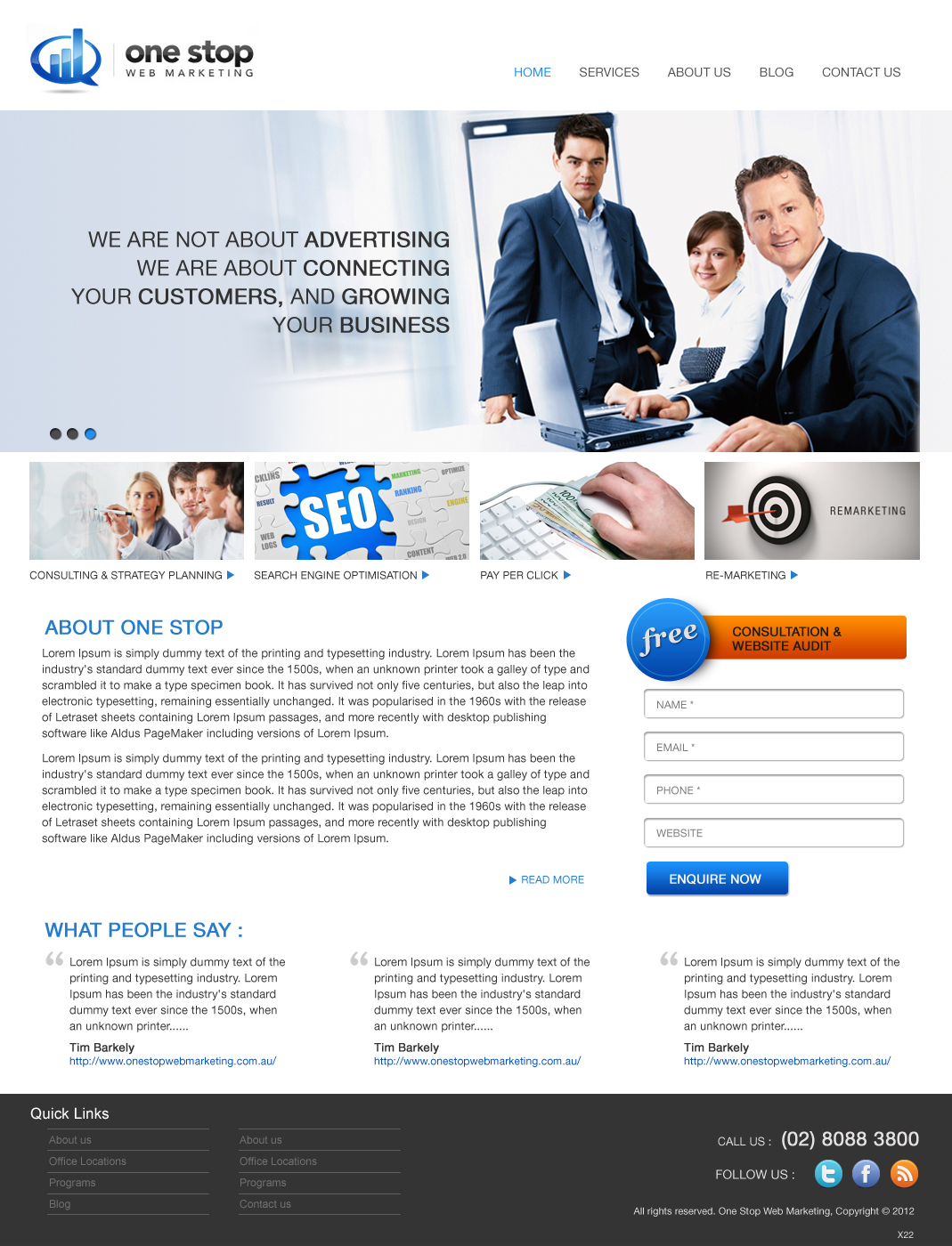 Wordpress Design by pb for this project | Design #1282104