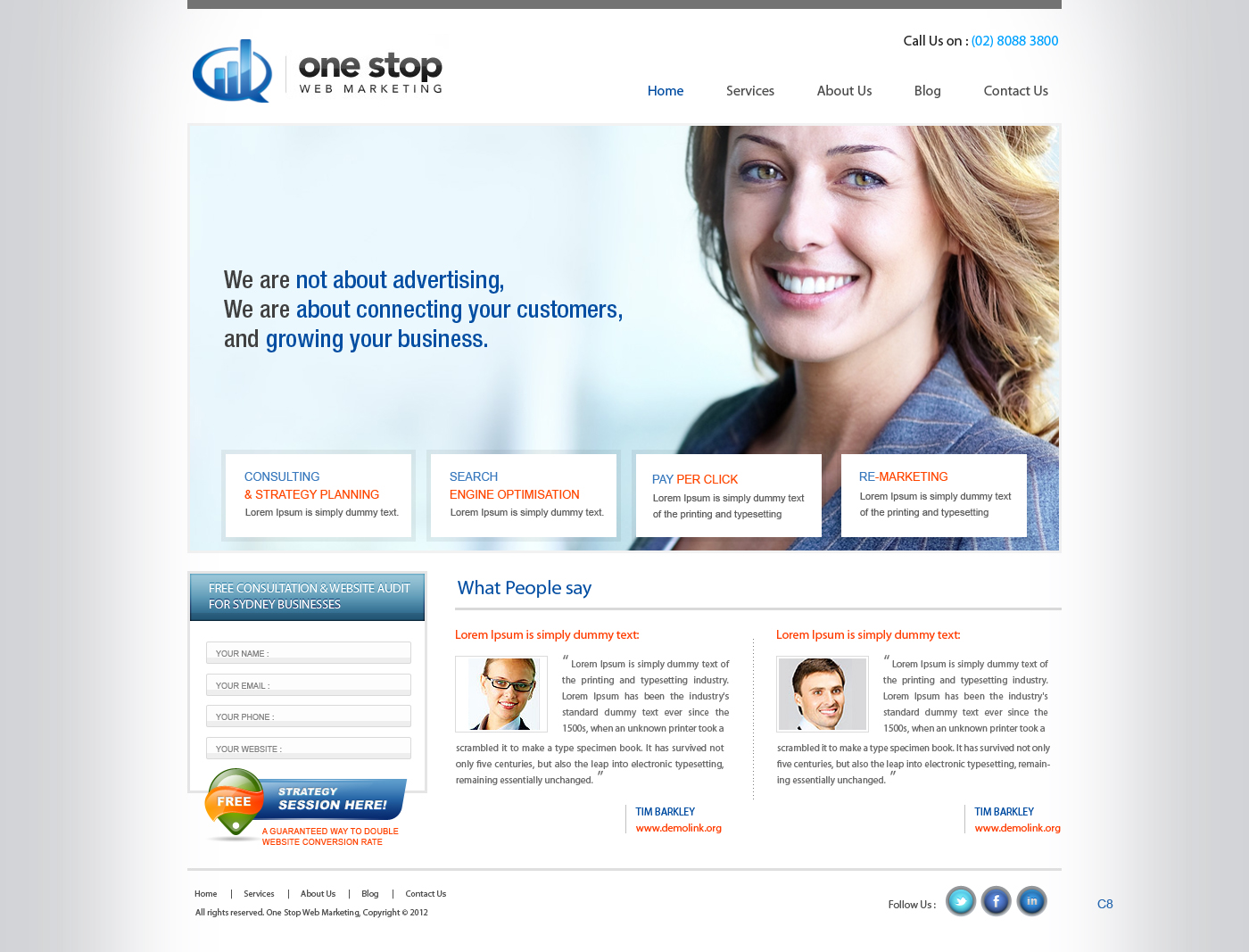 Wordpress Design by pb for this project | Design #1282105