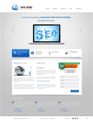 Wordpress Design by pb for this project | Design: #1311033