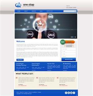 Wordpress Design by pb for this project | Design: #1311035