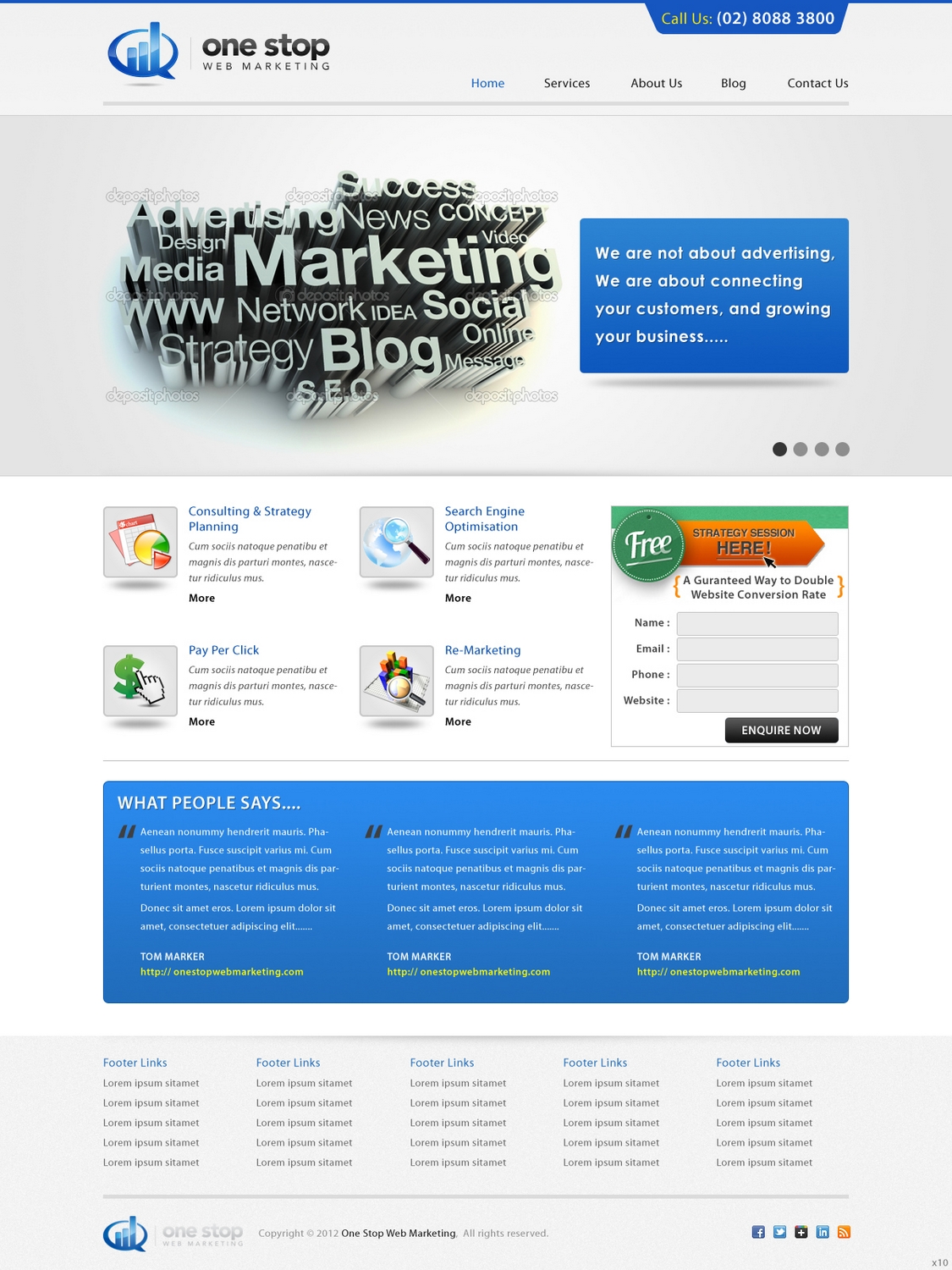 Wordpress Design by pb for this project | Design #1313350