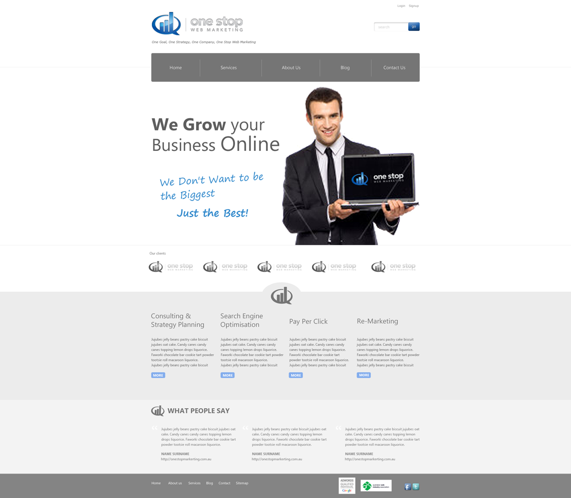 Wordpress Design by Zoe  for this project | Design #1302944